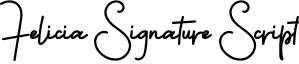 Felicia Signature Script FeliciaSignature-Script.otf