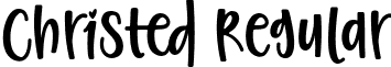 Christed Regular Christed Font by 7NTypes (Regular).otf