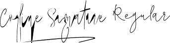 Corline Signature Regular corline-signature.regular.otf