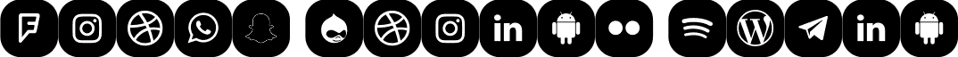 Icons Social Media IconsSocialMedia18-BWWGd.ttf
