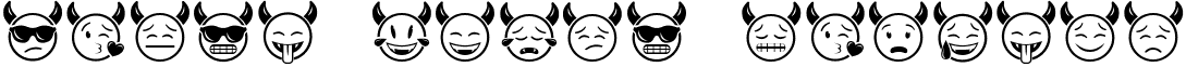 Devil Emoji Regular DevilEmoji.ttf
