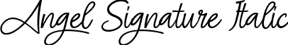 Angel Signature Italic Angel Signature Italic.ttf