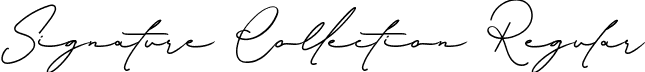 Signature Collection Regular SignatureCollection-gxEe4.ttf