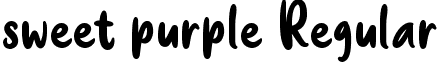 sweet purple Regular SweetPurple-ywjmq.ttf