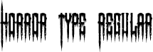 Horror Type Regular HorrorType.TTF