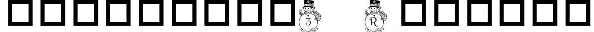 pfsnowman3 Regular Pf_snowman-3.ttf