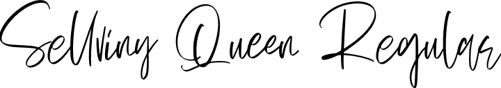 Sellviny Queen Regular SellvinyQueen-6Ynjo.otf