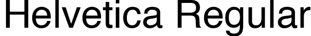 Helvetica Regular Helvetica.ttf
