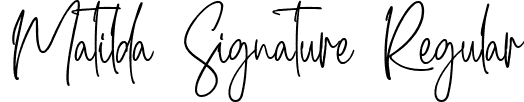 Matilda Signature Regular MatildaSignature-vmZwA.ttf