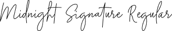 Midnight Signature Regular MidnightSignature-qZYpx.otf
