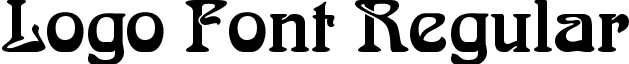 Logo Font Regular Logo Font.otf