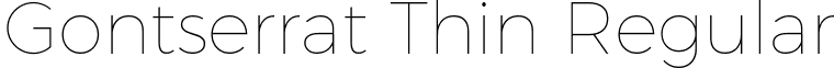 Gontserrat Thin Regular Gontserrat-Thin.ttf