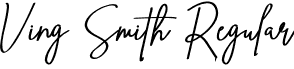 Ving Smith Regular VingSmith-rgr87.otf