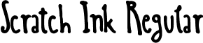 Scratch Ink Regular ScratchInk-2OWz8.ttf