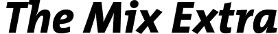 The Mix Extra TheMixExtraBold-Italic.otf