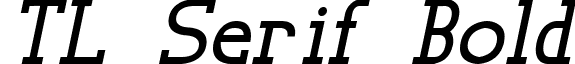 TL Serif Bold TL_Serif_Bold_Italic.ttf
