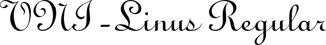 VNI-Linus Regular vni.common.VLINUSN.ttf