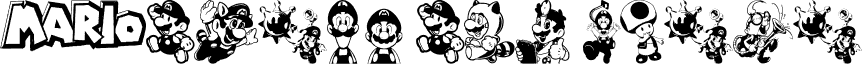 Mario and Luigi MARIO.TTF