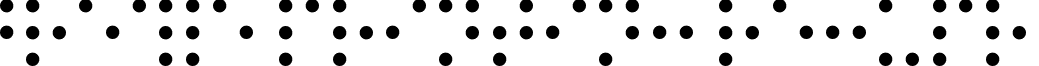 Braille Printing Regular Braille_Printing.ttf