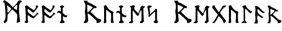 Moon Runes Regular MOONRUNE.TTF