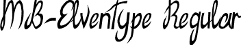 MB-ElvenType Regular MB-ElvenType_Font.ttf