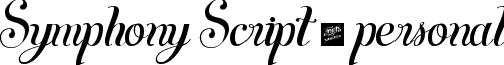 Symphony Script - personal SymphonyScript_free_for_personal_use.ttf