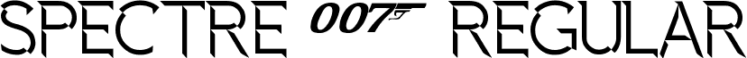 Spectre 007 Regular Spectre 007.otf