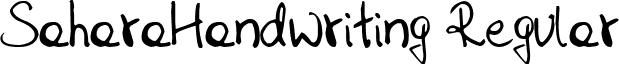 SaharaHandwriting Regular Sahara__s_handwriting__D_by_SaharaKnoblauch.ttf
