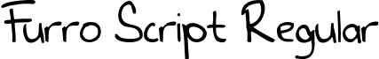 Furro Script Regular FurroScript.otf