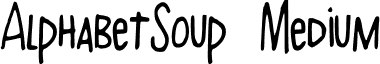 AlphabetSoup Medium Alphabet Soup.ttf