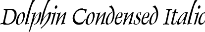 Dolphin Condensed Italic Dolphin Condensed Italic.ttf