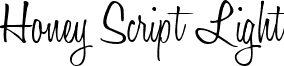 Honey Script Light HoneyScript-Light.ttf