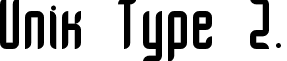 Unik Type 2. UnikType2.0.ttf