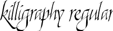 Killigraphy Regular KILLIGRA.TTF