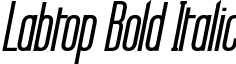 Labtop Bold Italic LABTOPBI.ttf