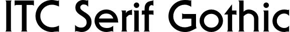 ITC Serif Gothic SerifGothicStd-Bold.otf
