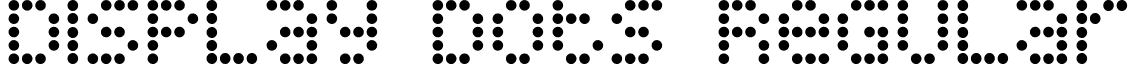 Display Dots Regular displdts.ttf