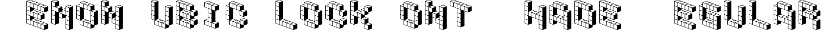 DemonCubicBlockFont Shade Regular cubicblock_s.ttf