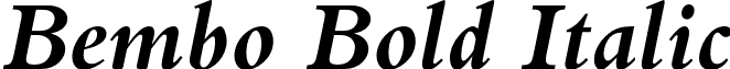 Bembo Bold Italic Bembo-BoldItalic.otf