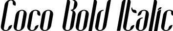 Coco Bold Italic Coco-BoldItalic.otf