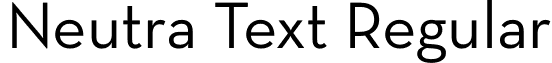 Neutra Text Regular NeutraText-Book.otf