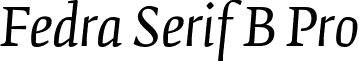 Fedra Serif B Pro FedraSerifPro B BookItalic.otf