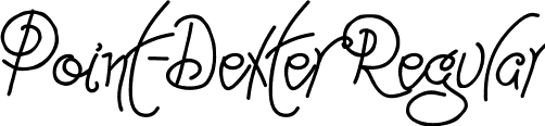 Point-Dexter Regular Point-Dexter.ttf