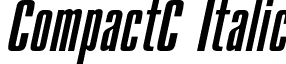 CompactC Italic CompactC-Italic.otf