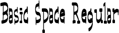 Basic Space Regular BasicSpace-Regular.ttf