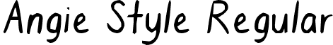 Angie Style Regular Angie_Style_Font___UPDATED_by_xraiko.ttf