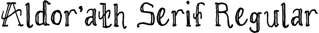 Aldor'ath Serif Regular Aldorath_Serif.ttf