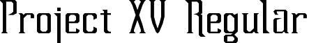 Project XV Regular Project_XV__Main_Font__by_Karthesios.ttf