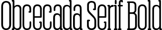 Obcecada Serif Bold obcecada-serif-bold-FFP.otf