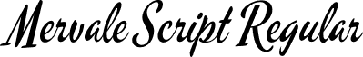 Mervale Script Regular MervaleScript-Regular.otf